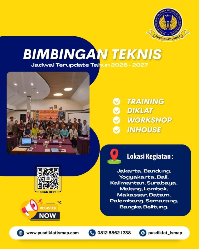 Bimtek Audit atas Pengelolaan Pendapatan Asli Daerah Terpadu 2026 Bimtek Audit atas Pengelolaan Pendapatan Asli Daerah Terpadu 2026