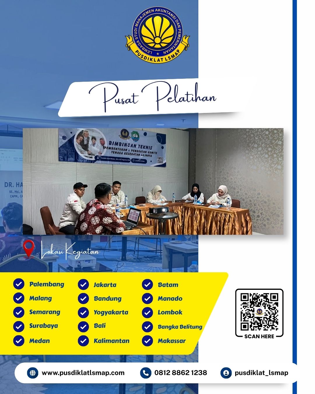 Bimtek Nasional Kesiapan Rumah Sakit dalam Pemenuhan Program PMKP (Peningkatan Mutu Keselamatan Pasien) dan Manajemen Risiko sesuai Standar Akreditasi Rumah Sakit 2026 -2027